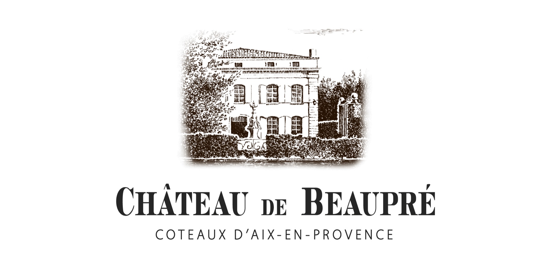 Château de Beaupré — Logo et Étiquette de vin