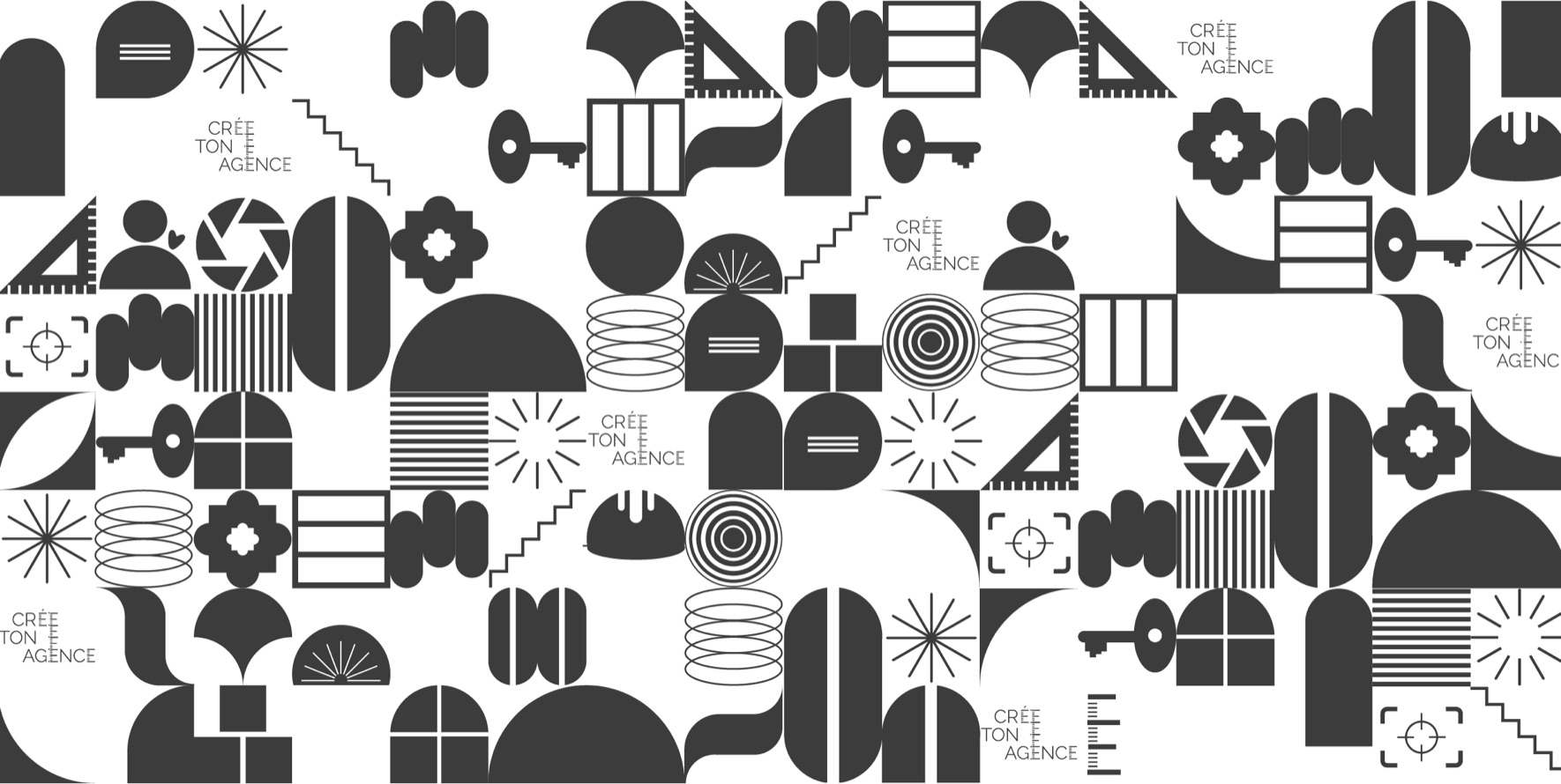 Crée Ton Agence — Plateforme de marque et charte graphique, Print, Packaging