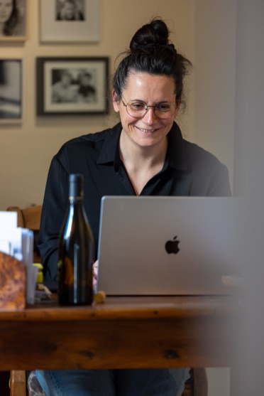 Camille Houdusse au travail